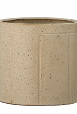 Bloomingville Bloempot - Eliaz - nature/stone Ø15cm x H15cm