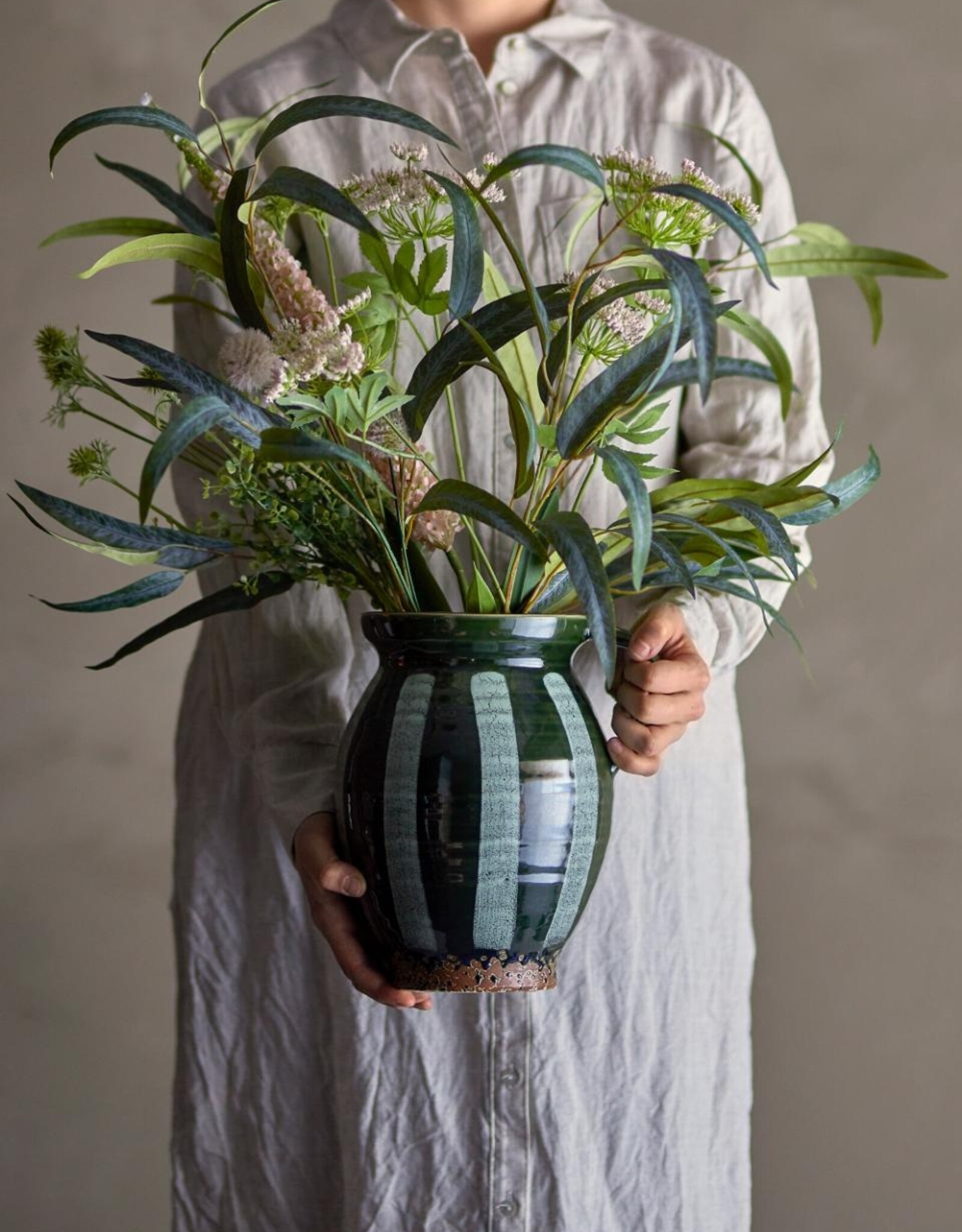Bloomingville Kunstbloem - Eucalyptus Stem - H85cm