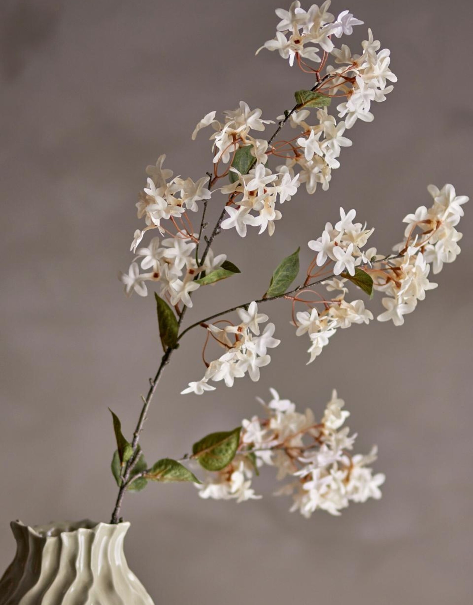 Bloomingville Kunstbloem - Myrtle wit - H100cm