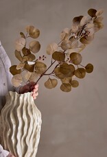 Bloomingville Kunstbloem - Eucalyptus stem bruin - H86cm