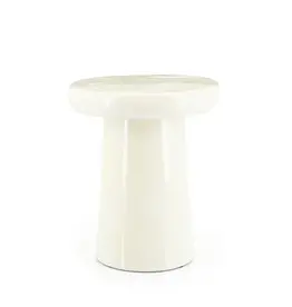 Bijzettafel - Glaze - crème