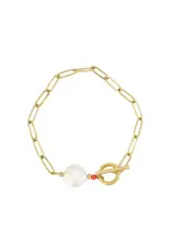 Zusss Armband - Schakel goud