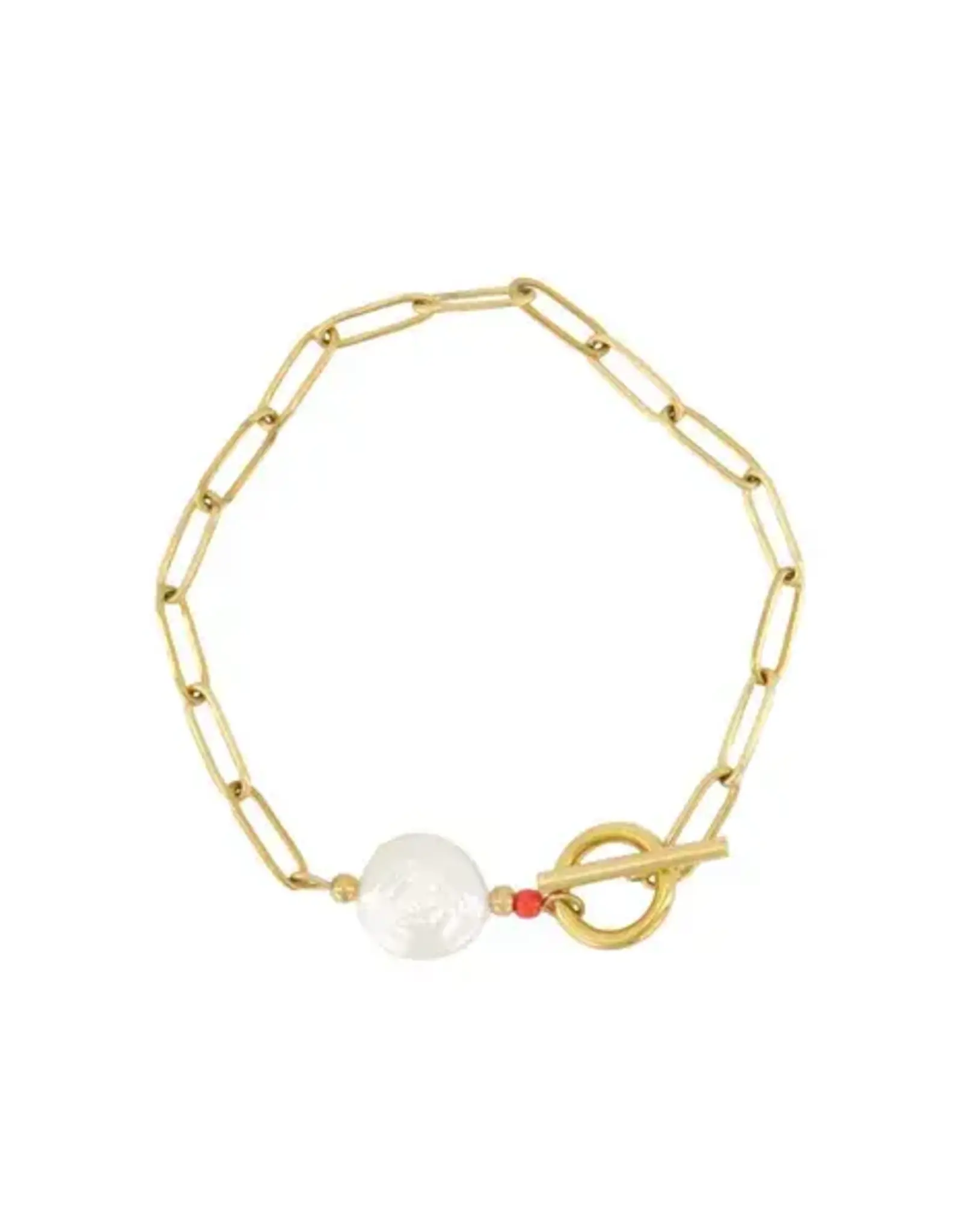 Zusss Armband - Schakel goud