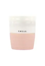 Zusss Koffiemok amour wit/roze