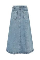 Lollys Laundry Rok -  LunaLL - Maxi skirt - blauw