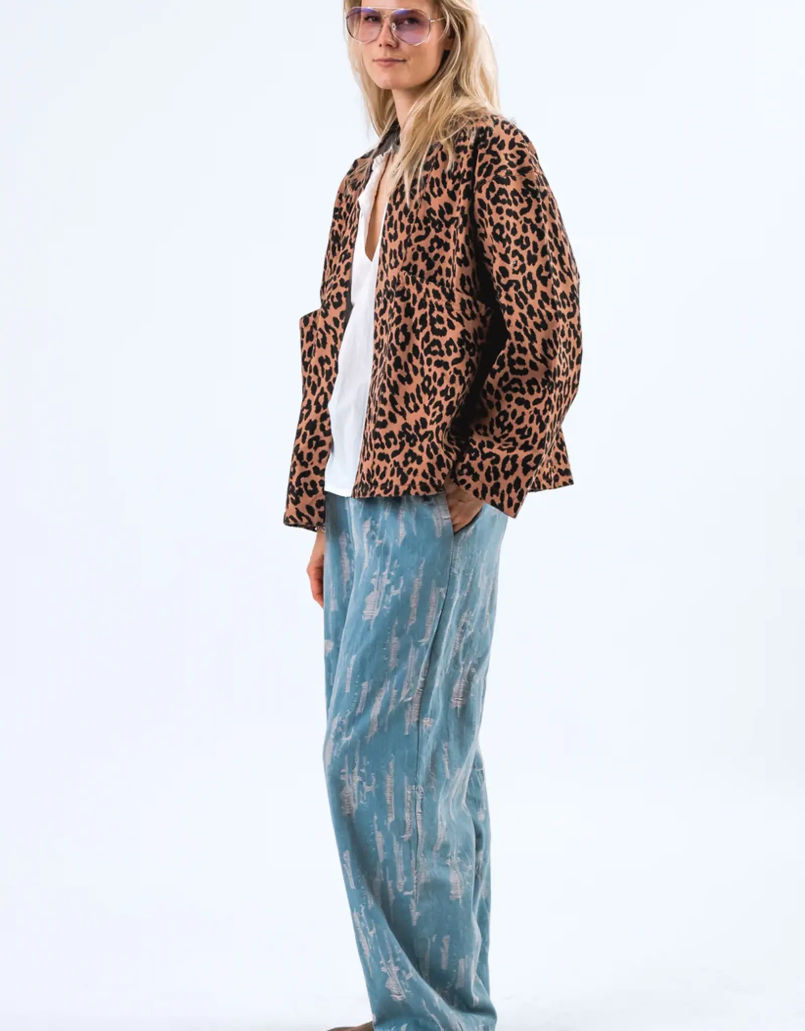 Lollys Laundry Jas - RumiLL - leopard print M