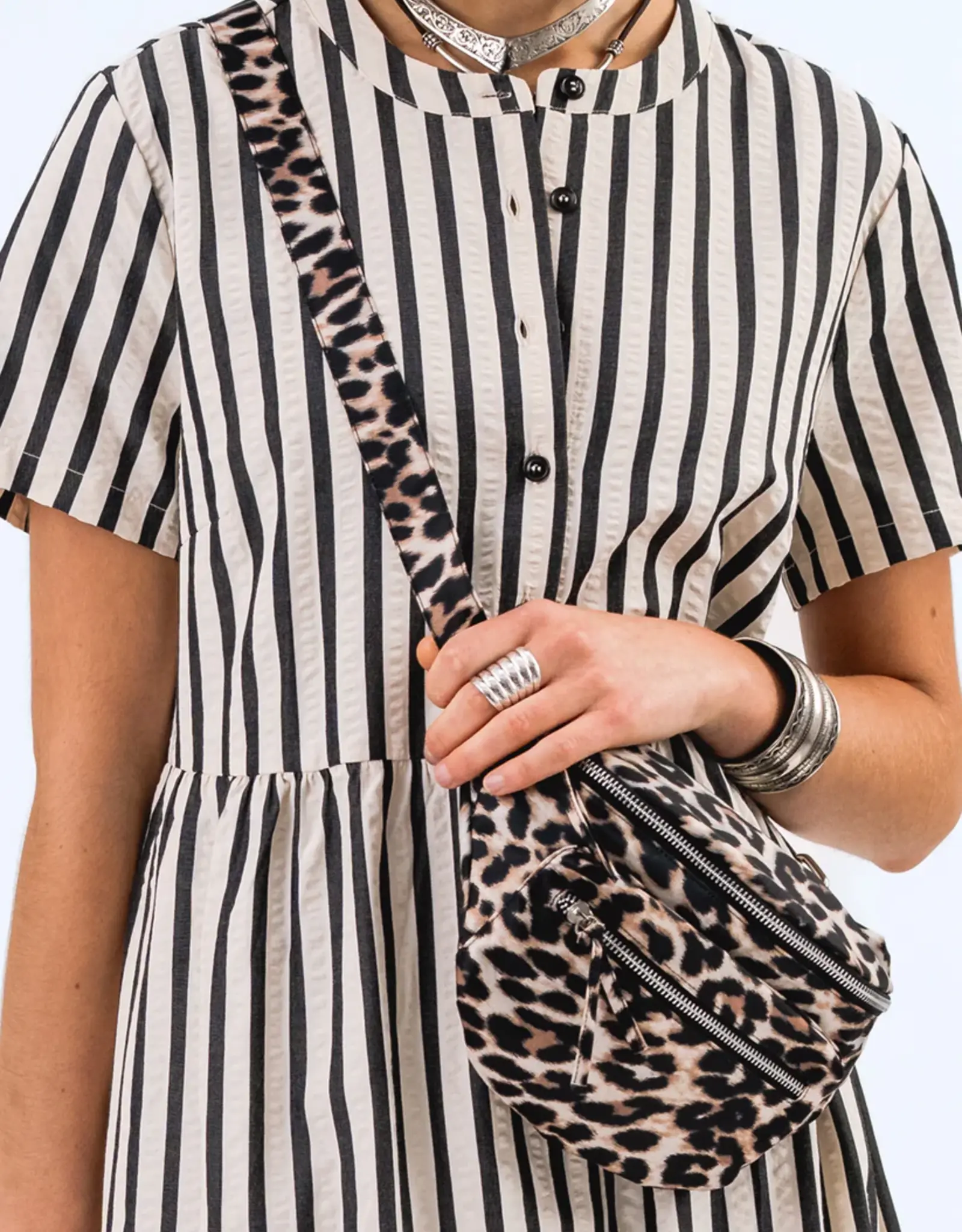 Lollys Laundry Heuptasje - HollyLL - leopard print