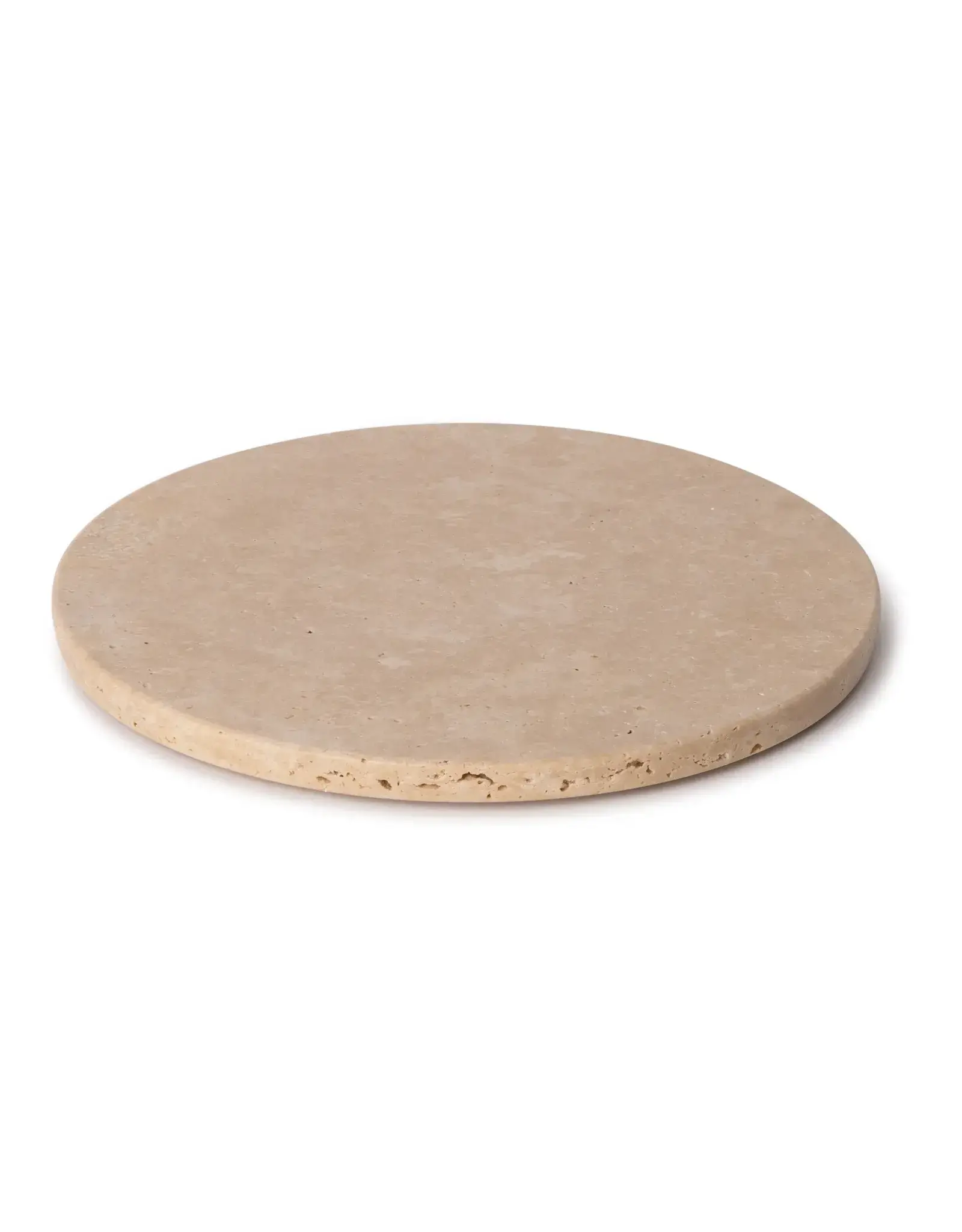 Mooisa Dienblad - Rond tavertine 20 cm