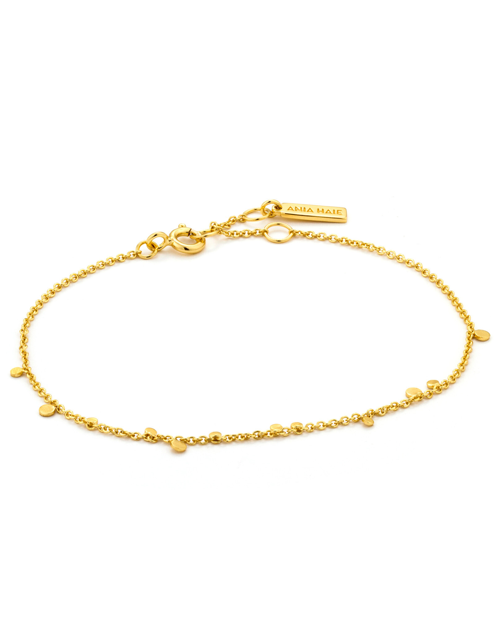 Ania Haie Armband -  Geometry mixed discs - goud