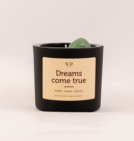 Pottie Pot Geurkaars met edelstenen - Dreams come true