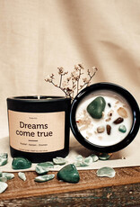 Pottie Pot Geurkaars met edelstenen - Dreams come true