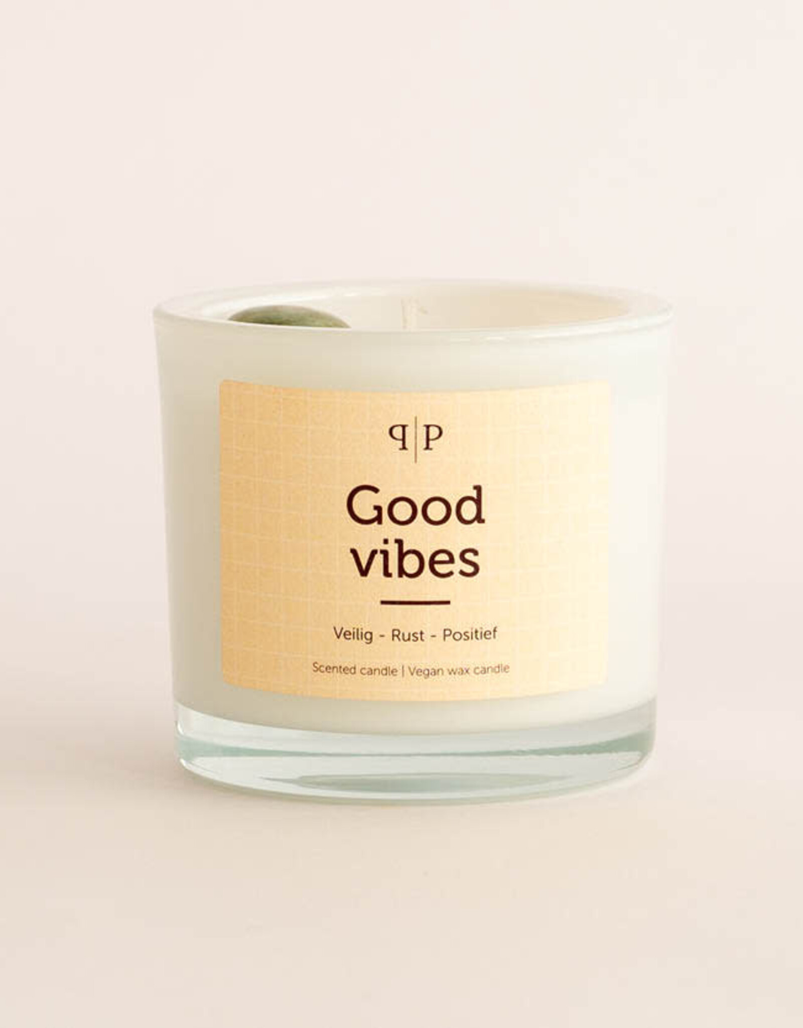 Pottie Pot Geurkaars met edelstenen - Good vibes