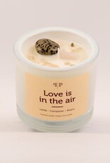 Pottie Pot Geurkaars met edelstenen - Love is in the air