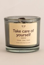 Pottie Pot Geurkaars met edelstenen - Take care of yourself