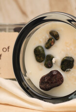 Pottie Pot Geurkaars met edelstenen - Take care of yourself
