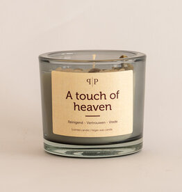 Pottie Pot Geurkaars met edelstenen - Touch of heaven