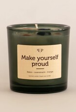 Pottie Pot Geurkaars met edelstenen - Make yourself proud
