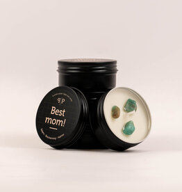 Pottie Pot Geurblikje met edelstenen - Best mom!
