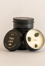Pottie Pot Geurblikje met edelstenen - Take care