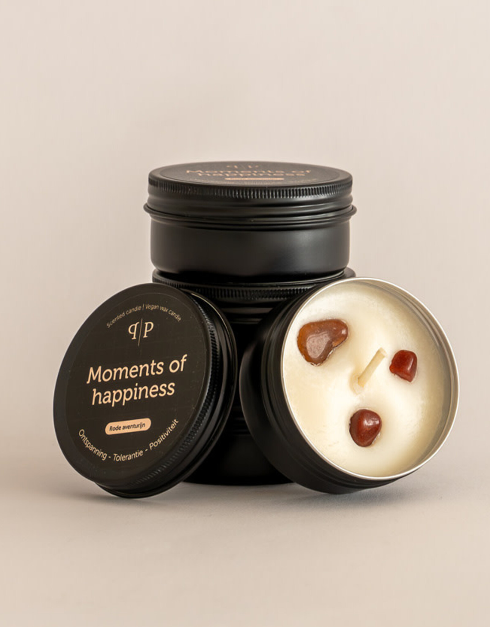 Pottie Pot Geurblikje met edelstenen - Moment of happiness