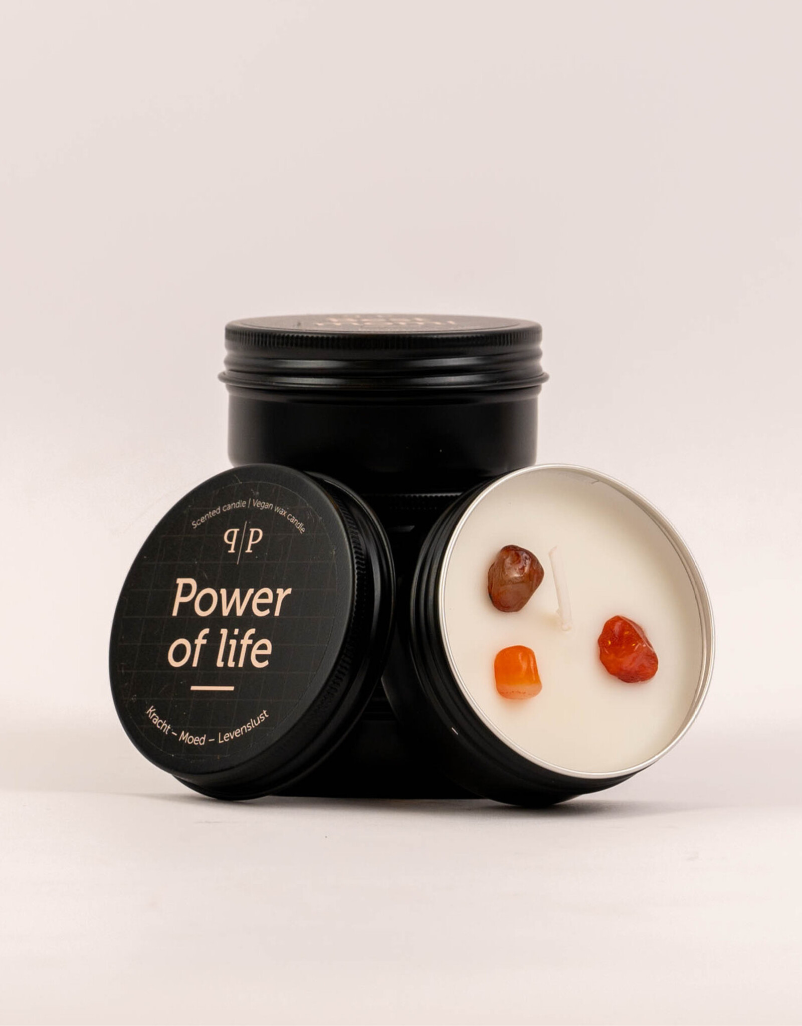 Pottie Pot Geurblikje met edelstenen - The power of life