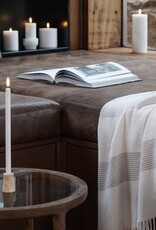 Uyuni Kaarsenhouder - Travertine mini taper S - set of 2