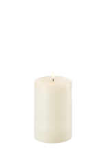Ledkaars - Pillar candle - ivory - 10,1x15cm