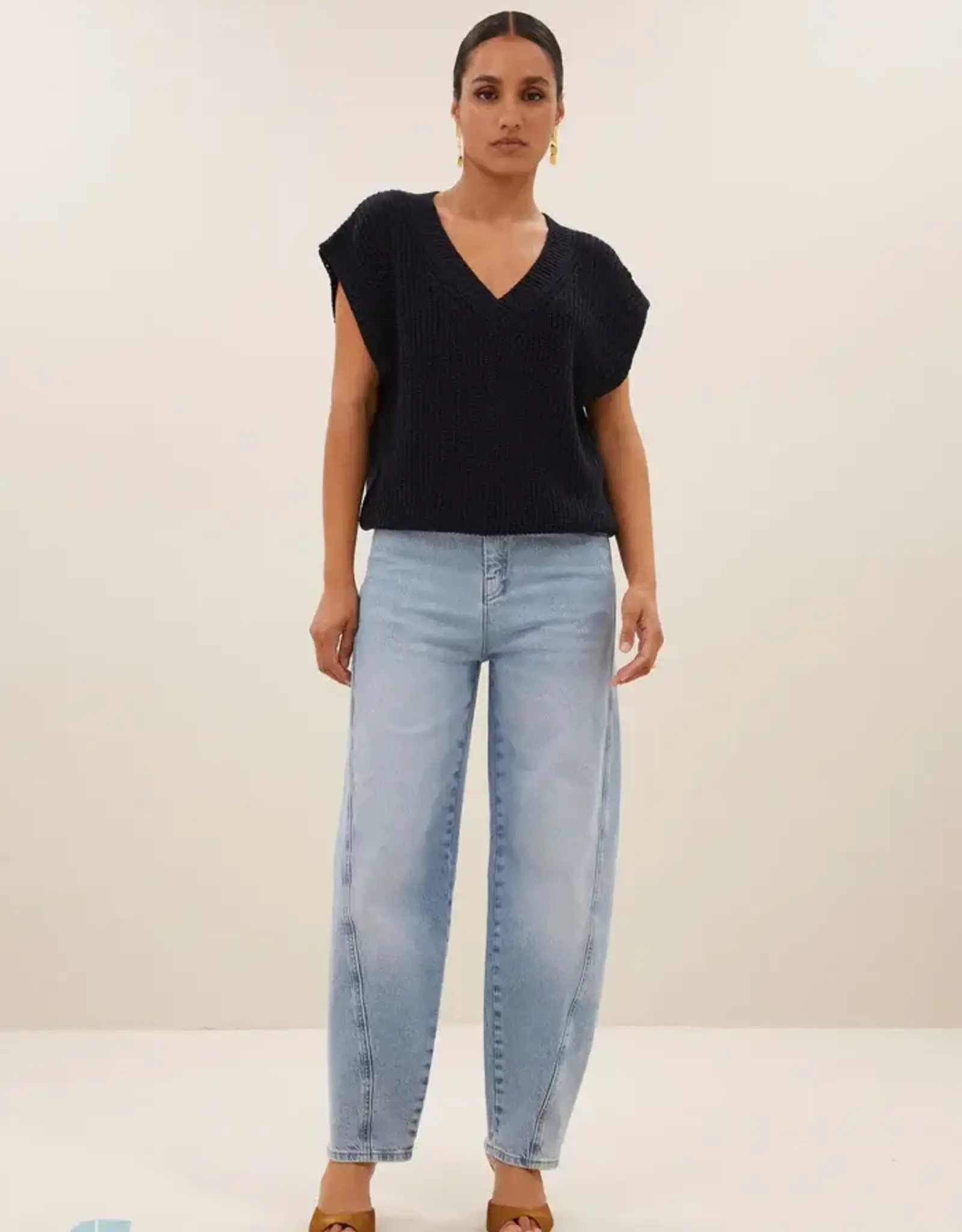 By-bar Pullover - Alys - navy