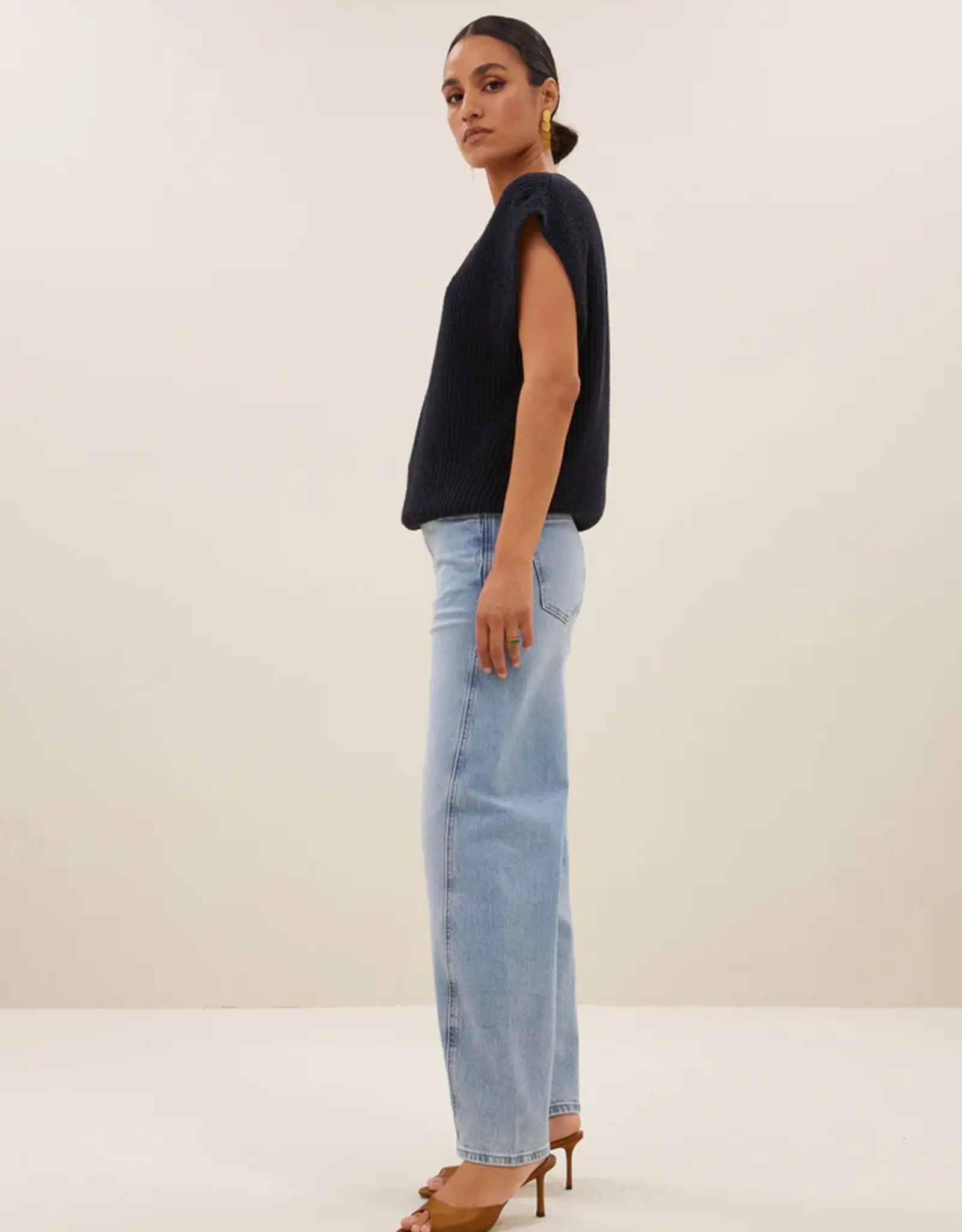 By-bar Pullover - Alys - navy