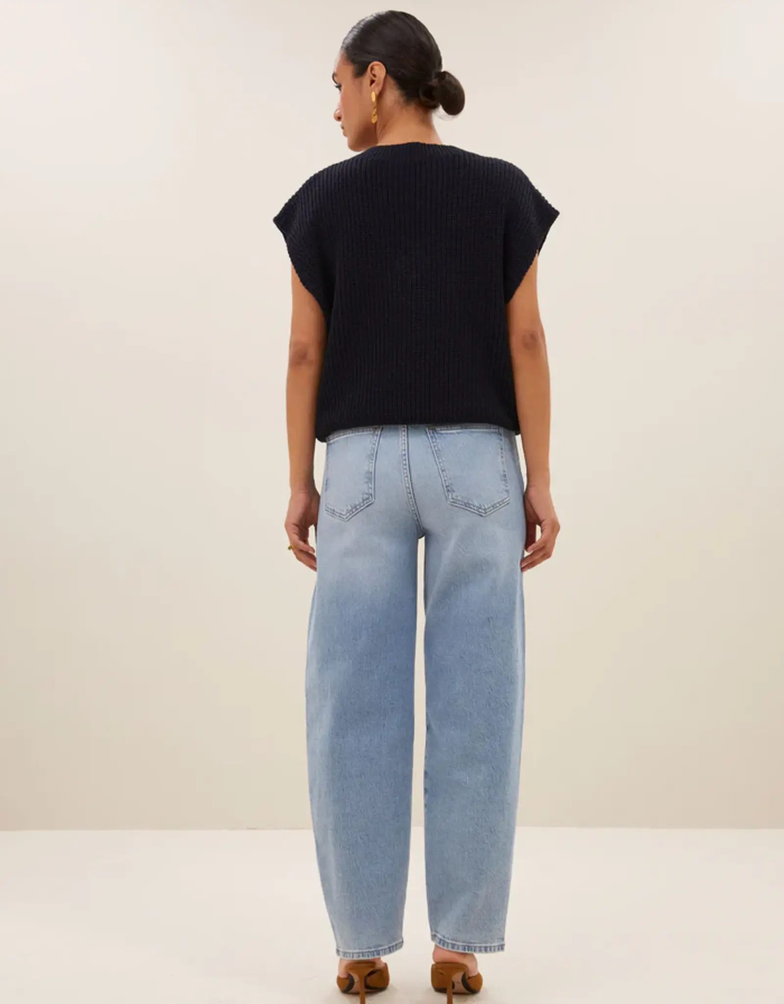 By-bar Pullover - Alys - navy