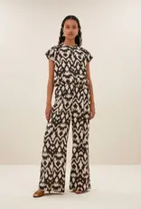 By-bar Broek - Benji brown batik
