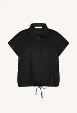 By-bar Blouse - Bieke poplin - zwart