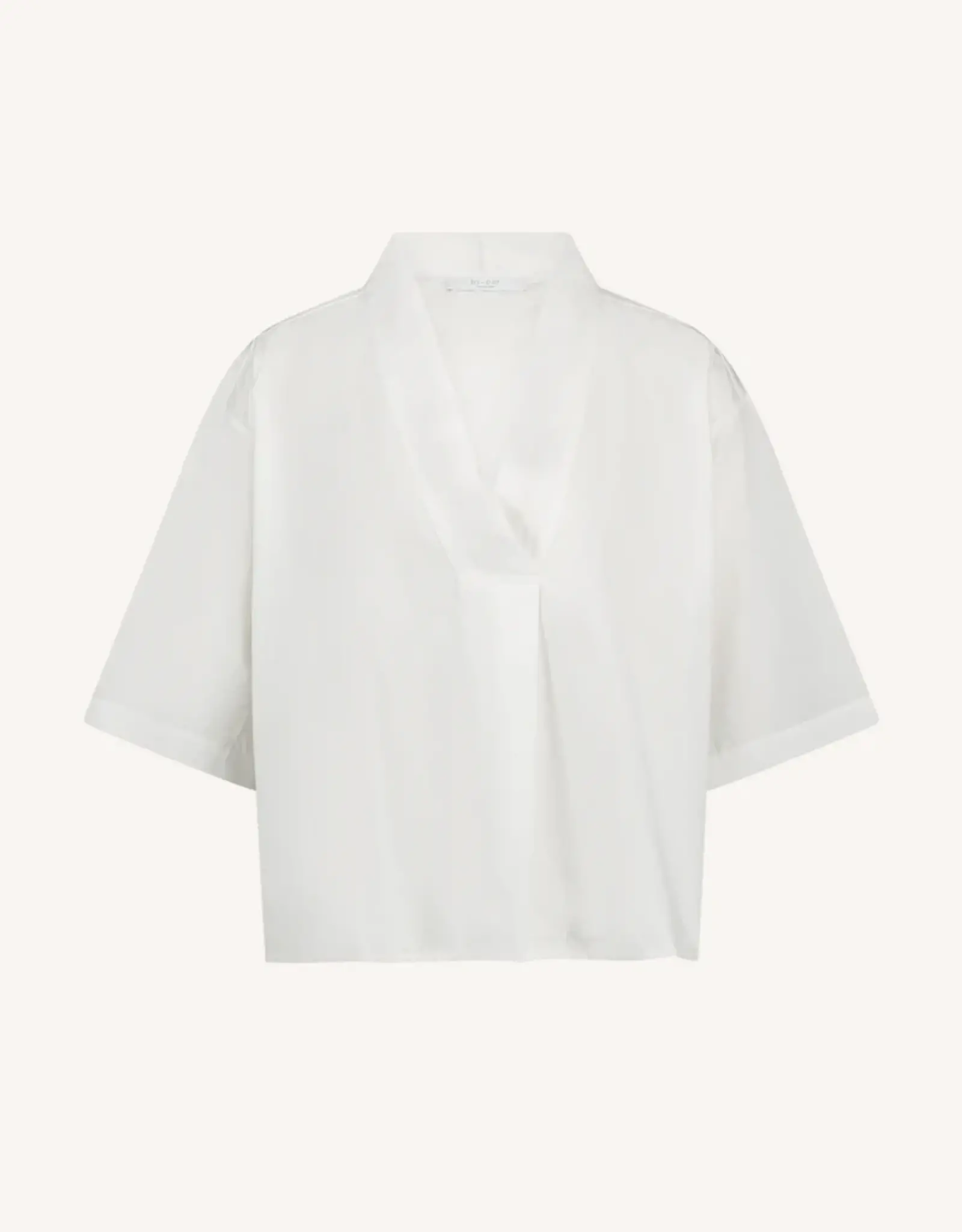 By-bar Blouse - Owen poplin - wit