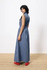 Jurk - Scarlet - Marine blauw