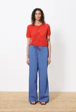 Broek - Edeline - blauw/rood