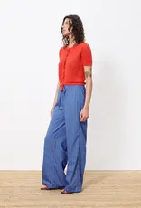 Broek - Edeline - blauw/rood