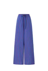 Broek - Edeline - blauw/rood