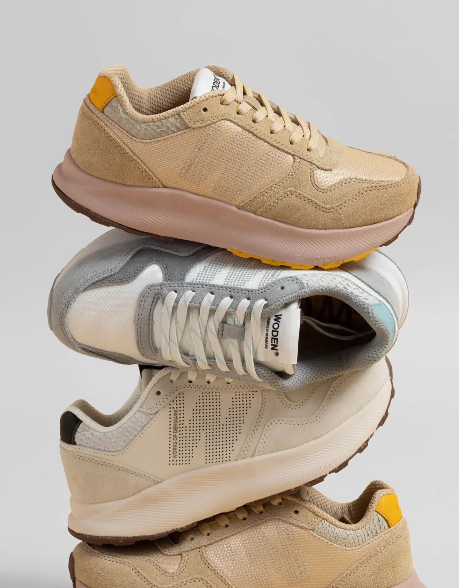 Woden Mathilde Runner - Beige