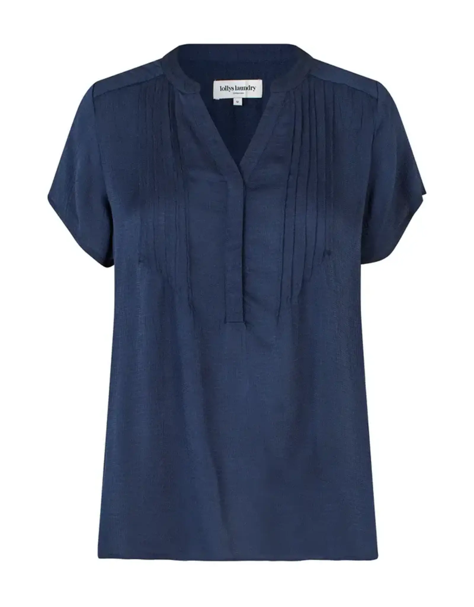 Lollys Laundry Top - Heather donkerblauw