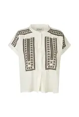 Lollys Laundry Shirt - Myall creme