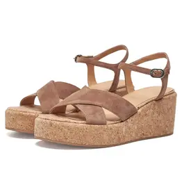 Woden Sandaal Emily - caramel