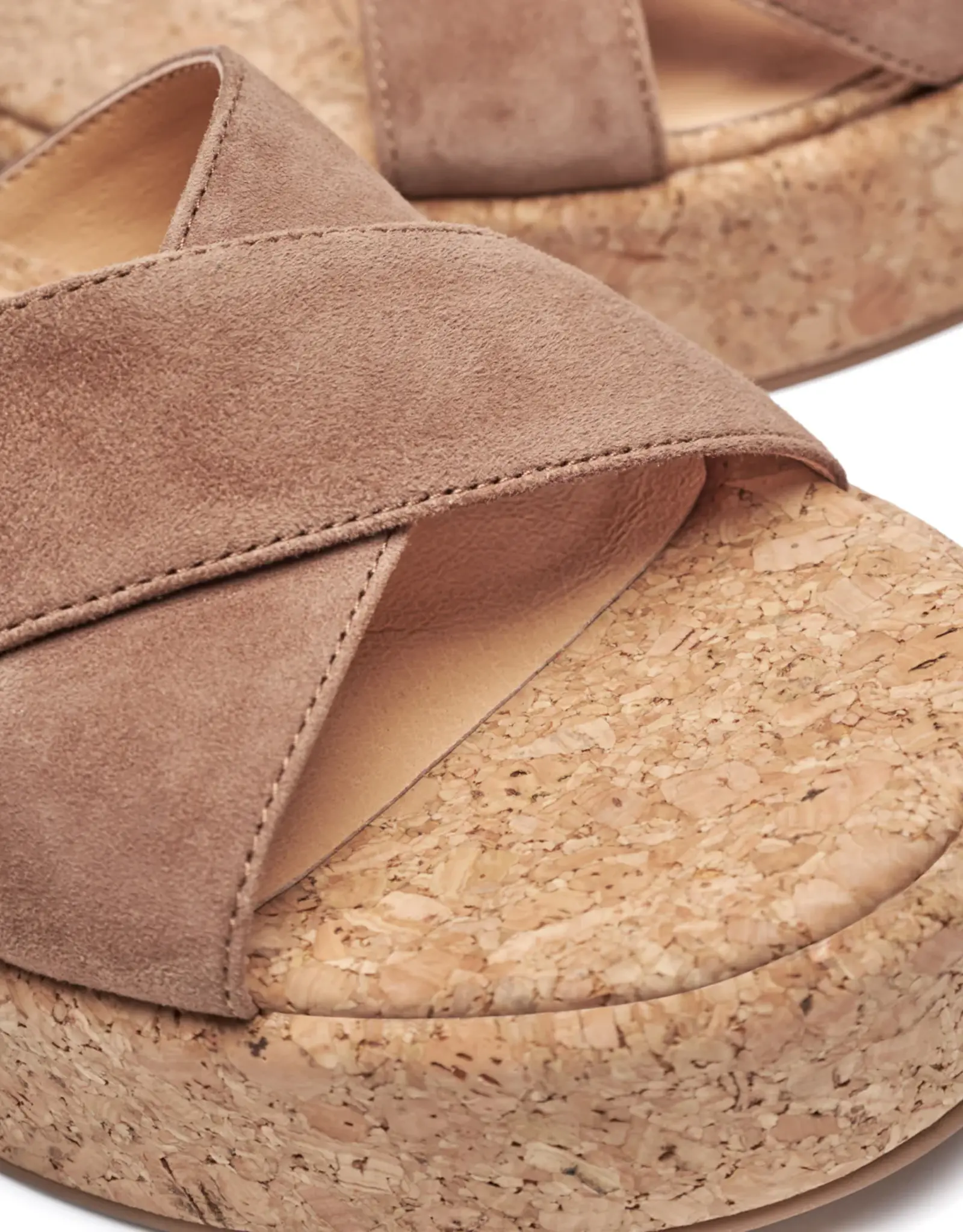 Woden Sandaal Emily - caramel