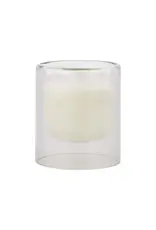 Zusss Geurkaars - geniet zoveel je kan - glas/zand