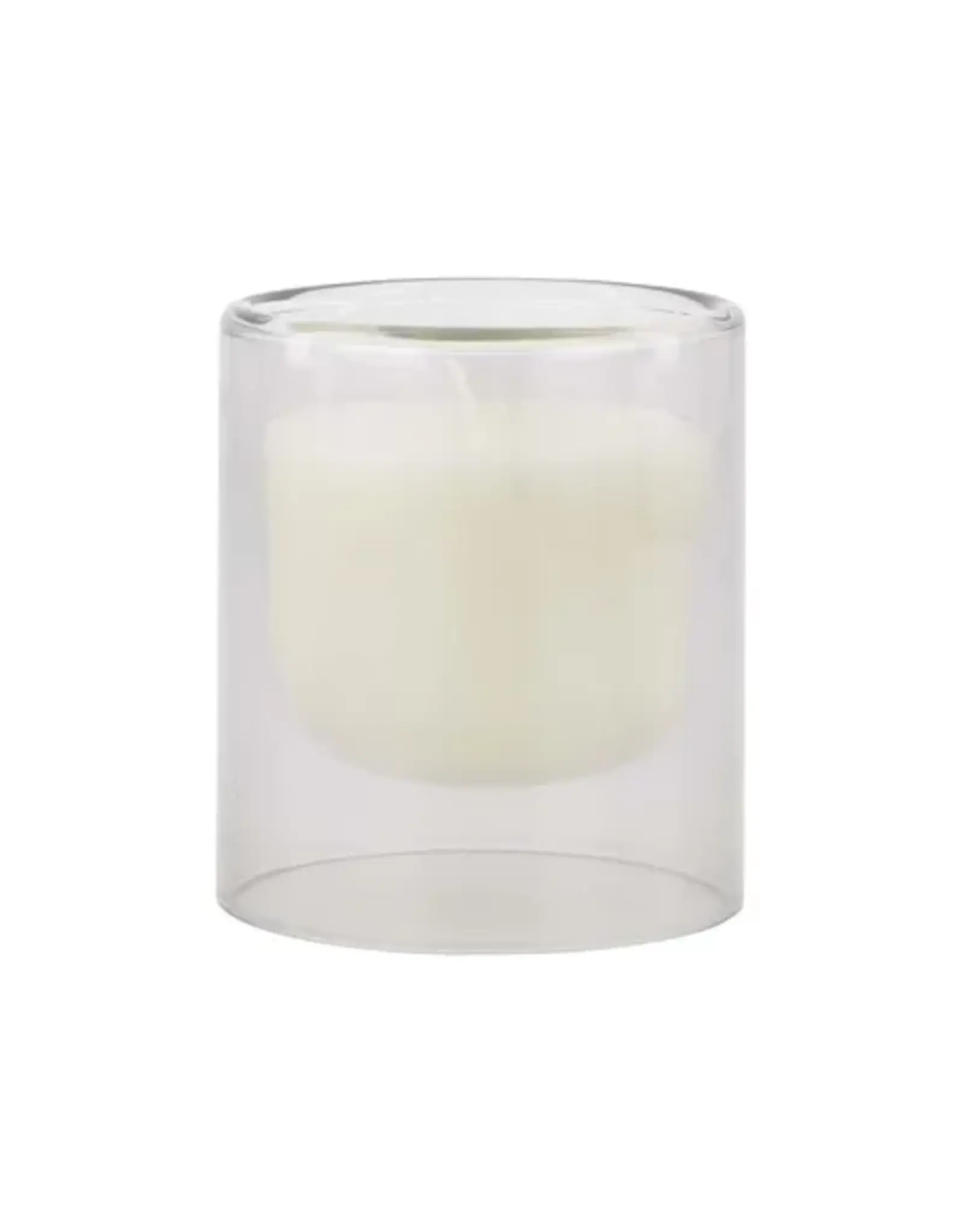 Zusss Geurkaars - geniet zoveel je kan - glas/zand