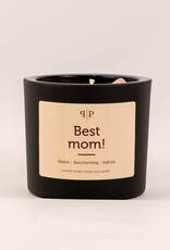Pottie Pot Geurkaars met edelstenen - Best mom!