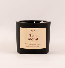 Pottie Pot Geurkaars met edelstenen - Best mom!