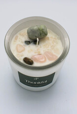 Pottie Pot Geurkaars met edelstenen - Thankful