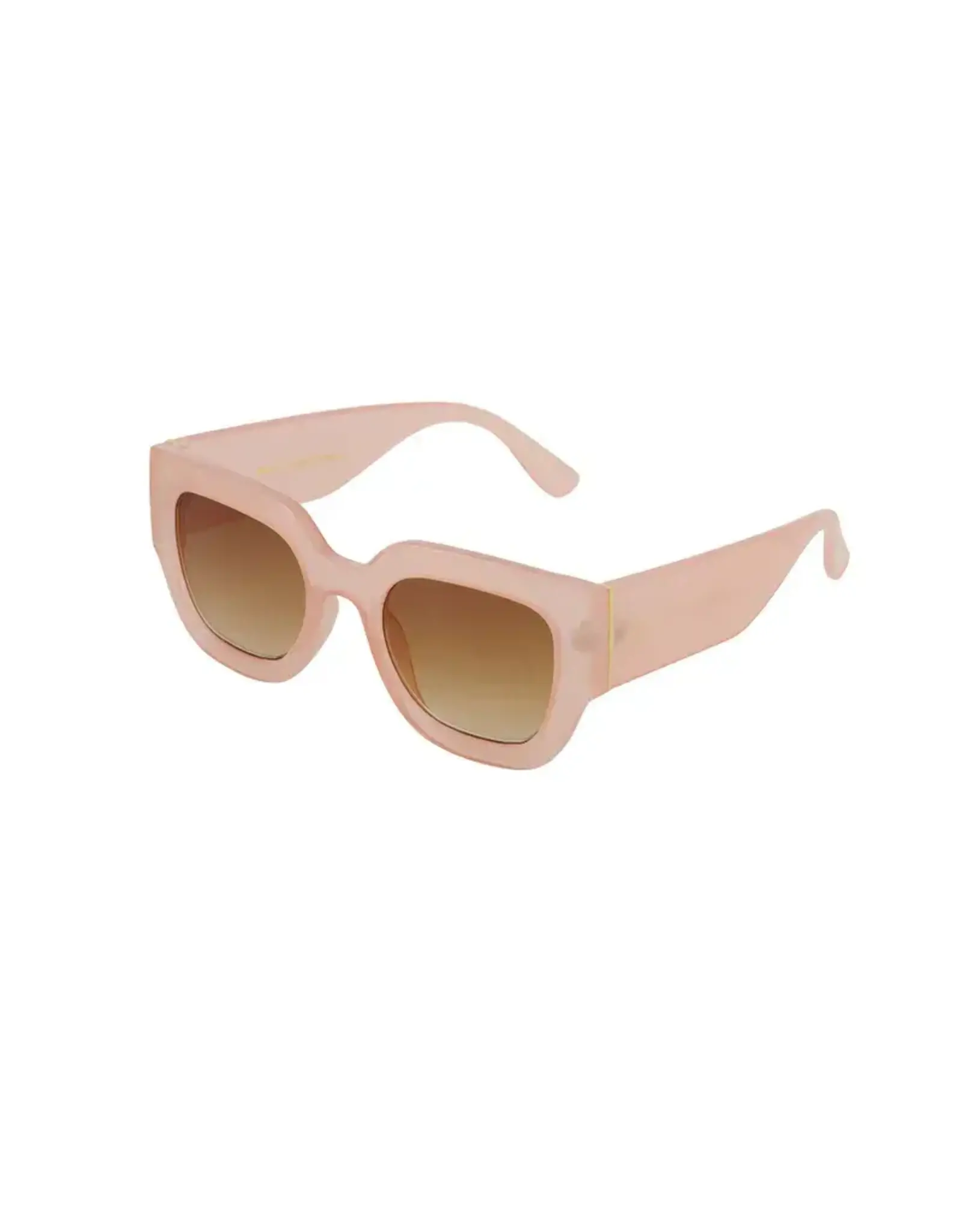 Zusss Zonnebril - licht roze mat