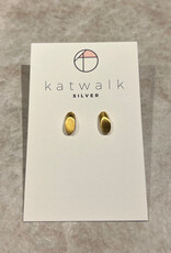 Katwalk Oorbel - Pretty - goud