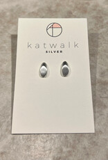 Katwalk Oorbel - Pretty - zilver